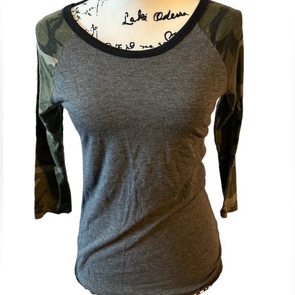 Rue21 Gray Camo Shirt - Picture 2 of 5